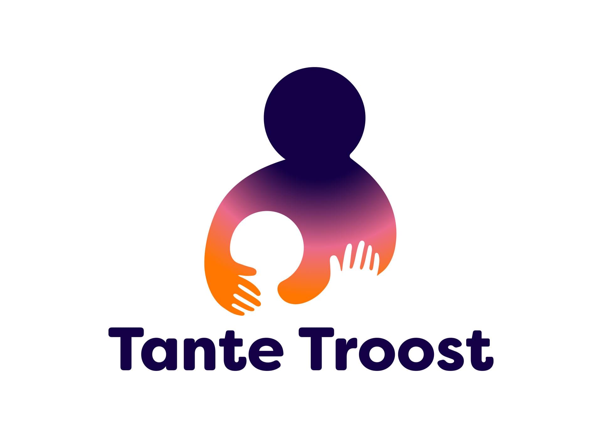 Tante Troost - Margriet Rijlaarsdam is gespecialiseerd in kindercoaching. We hebben ons bezig gehouden met een visuele identiteit.